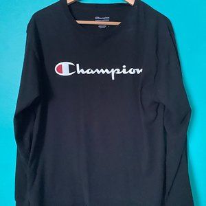 Champion Black Long Sleeve (M)